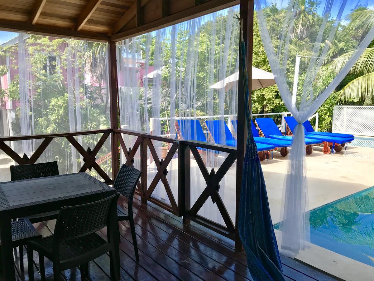 Hummingbirds Cabins Caye Caulker Bagian luar foto