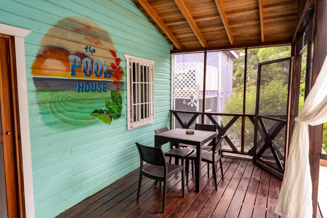 Hummingbirds Cabins Caye Caulker Bagian luar foto