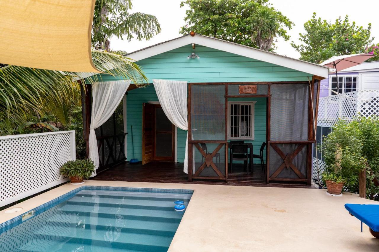 Hummingbirds Cabins Caye Caulker Bagian luar foto